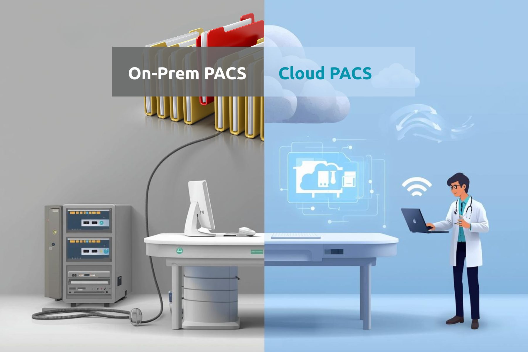 Cloud PACS vs On-Premises PACS: Costs, Speed & Security