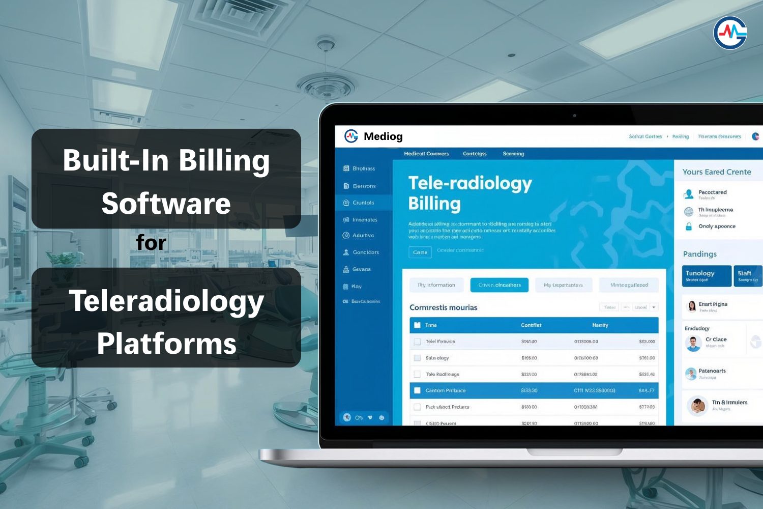 Teleradiology Platforms Now Taking Built-In Radiology Billing Software 